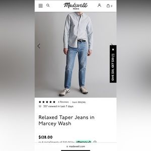 Madewell Jeans